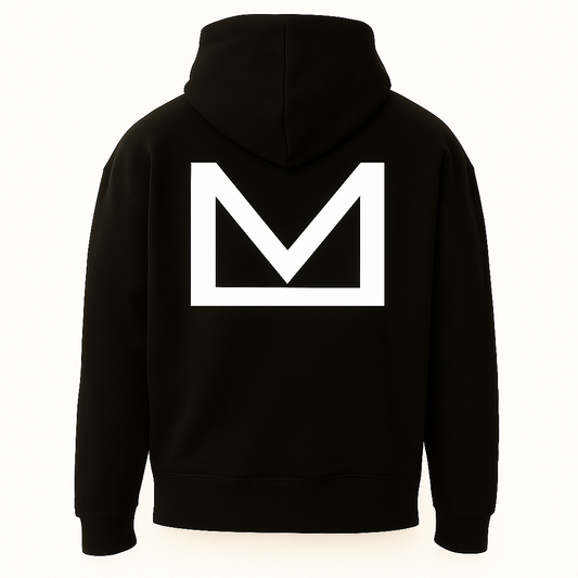 Foundation Oversized Hoodie - Black