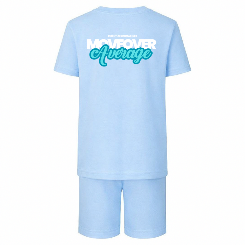MiniMOVA Tee & Short Set | Sky Blue