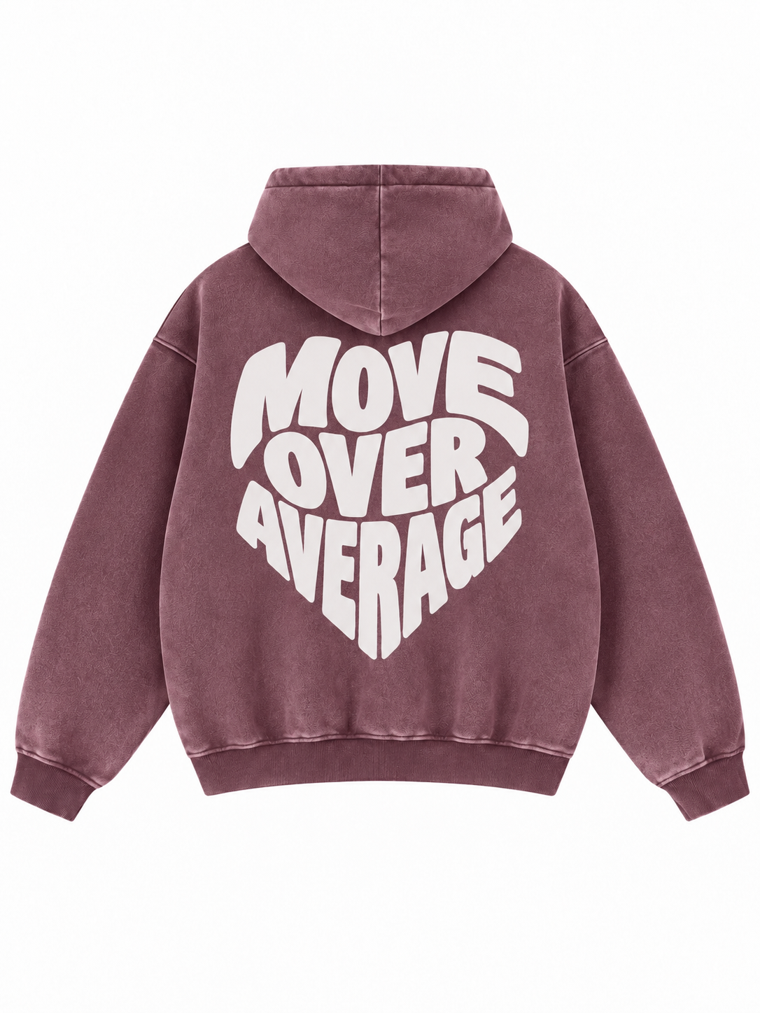 Snow Wash Oversized Hoodie | MoveOverAverage | JuJuBe Red