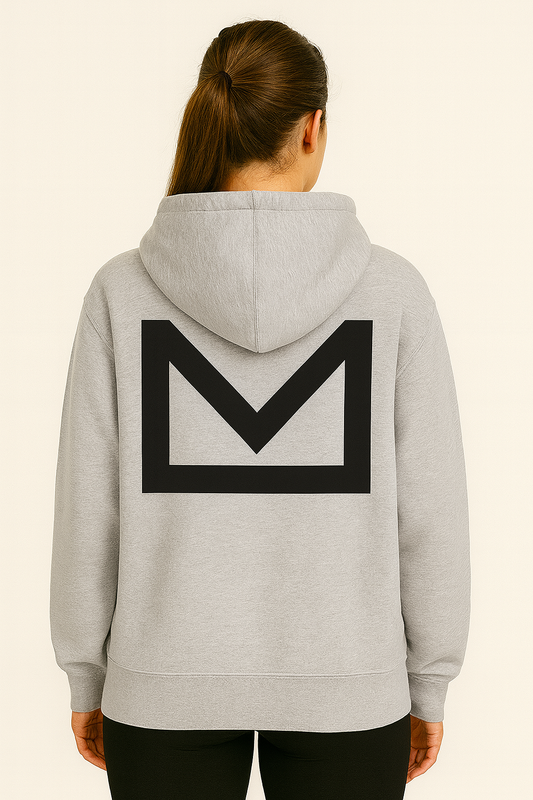 Womens Oversized Foundation Hoodie | Grey