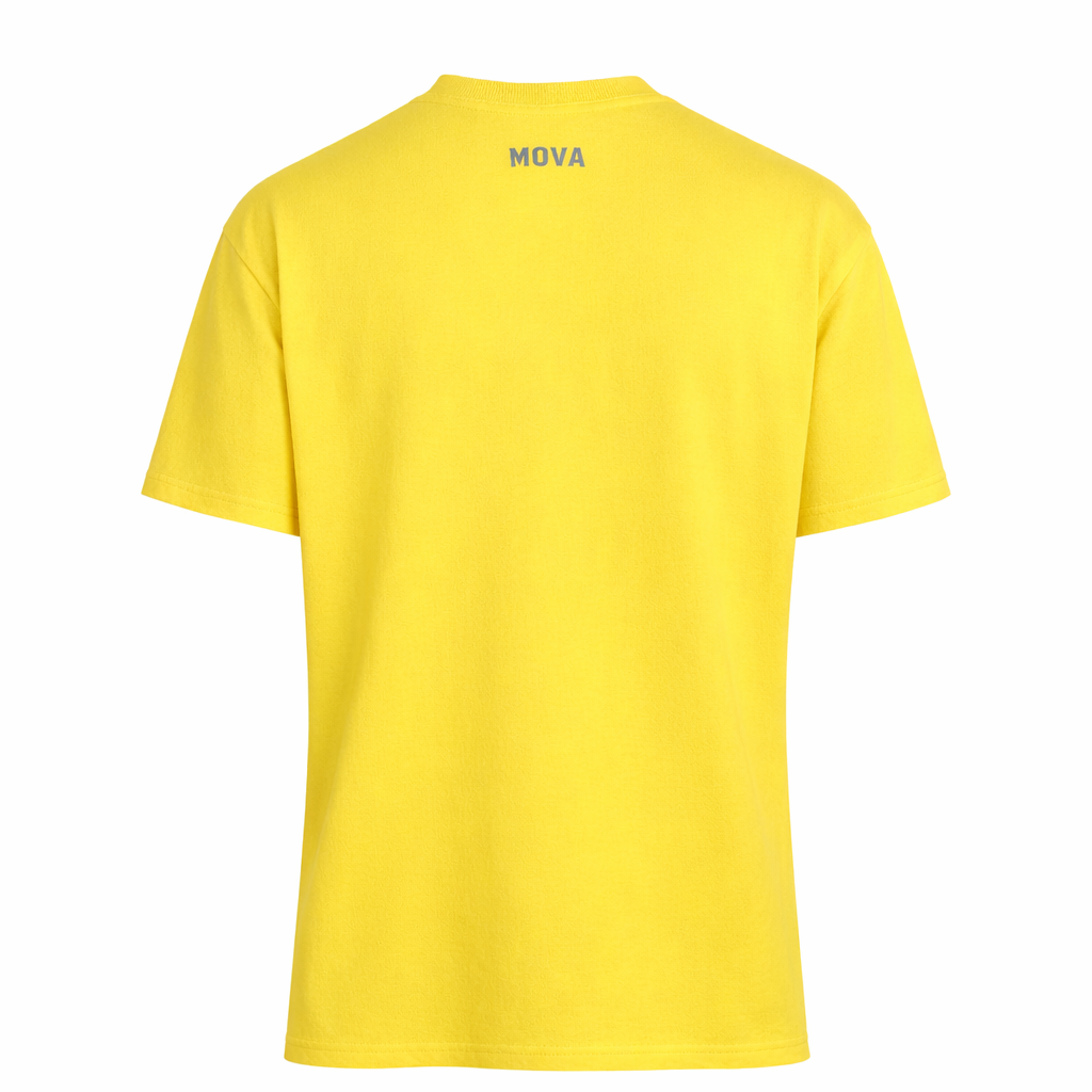 Oversized ‘Boxing Club’ Tee | Sundial Yellow 180GSM