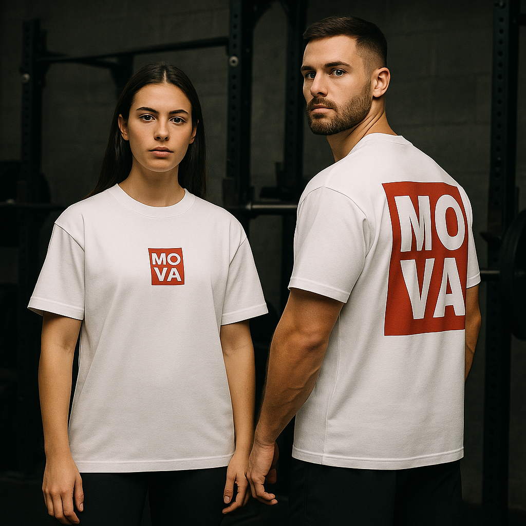 Oversized Stamp Tee | White