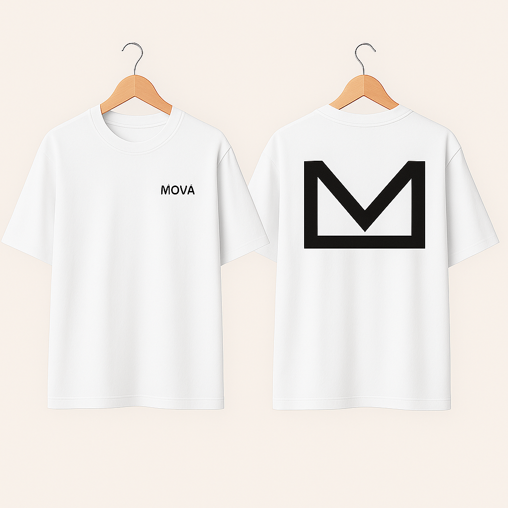 Mens Oversized Foundation Tee | White