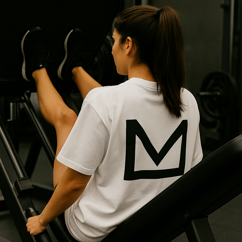 Womens Oversized Foundation Tee | White