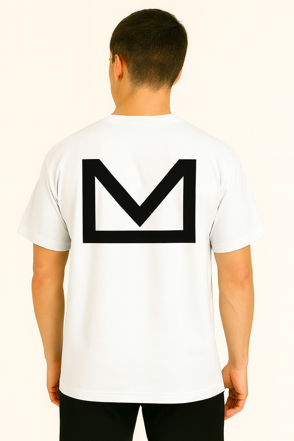 Mens Oversized Foundation Tee | White