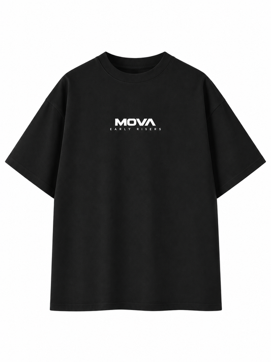 Essential Oversized T-Shirt | EARLY RISERS | Black