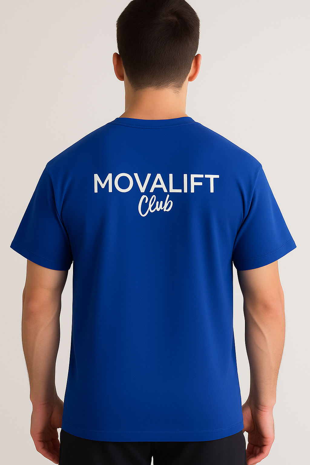 Mens Oversized MOVALift Club Tee | Blue