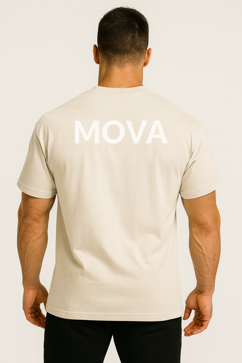 Mens Oversized Submark Tee | Off White