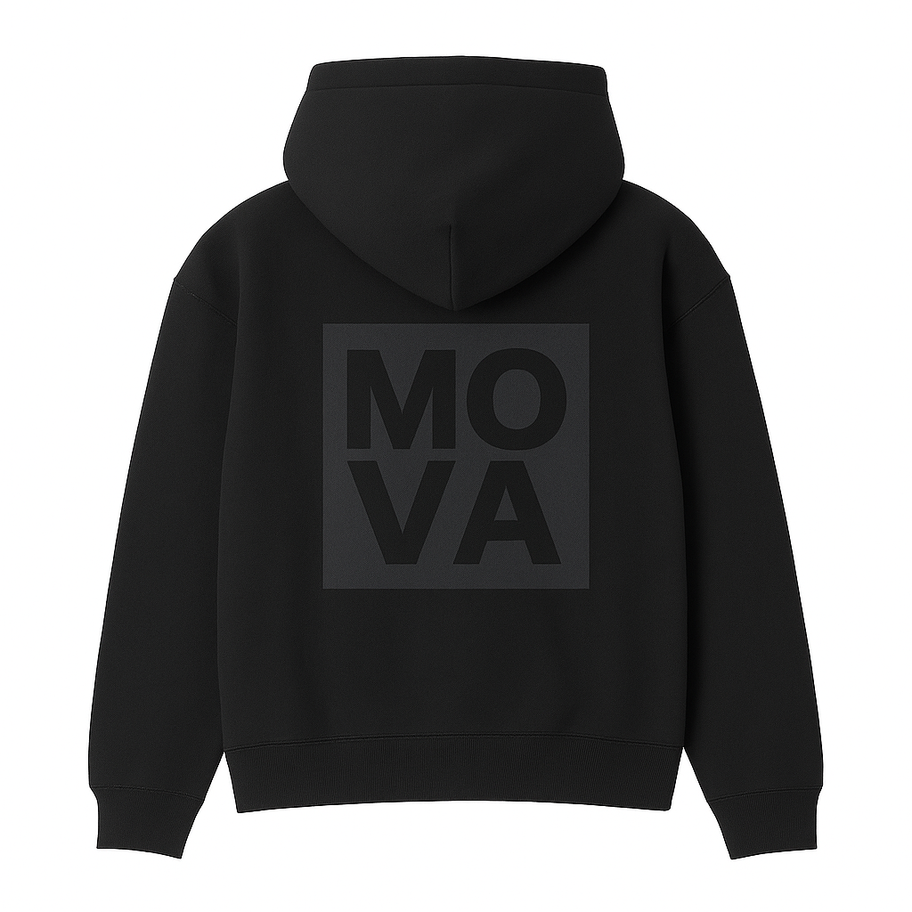 Oversized Midnight Hoodie | Black