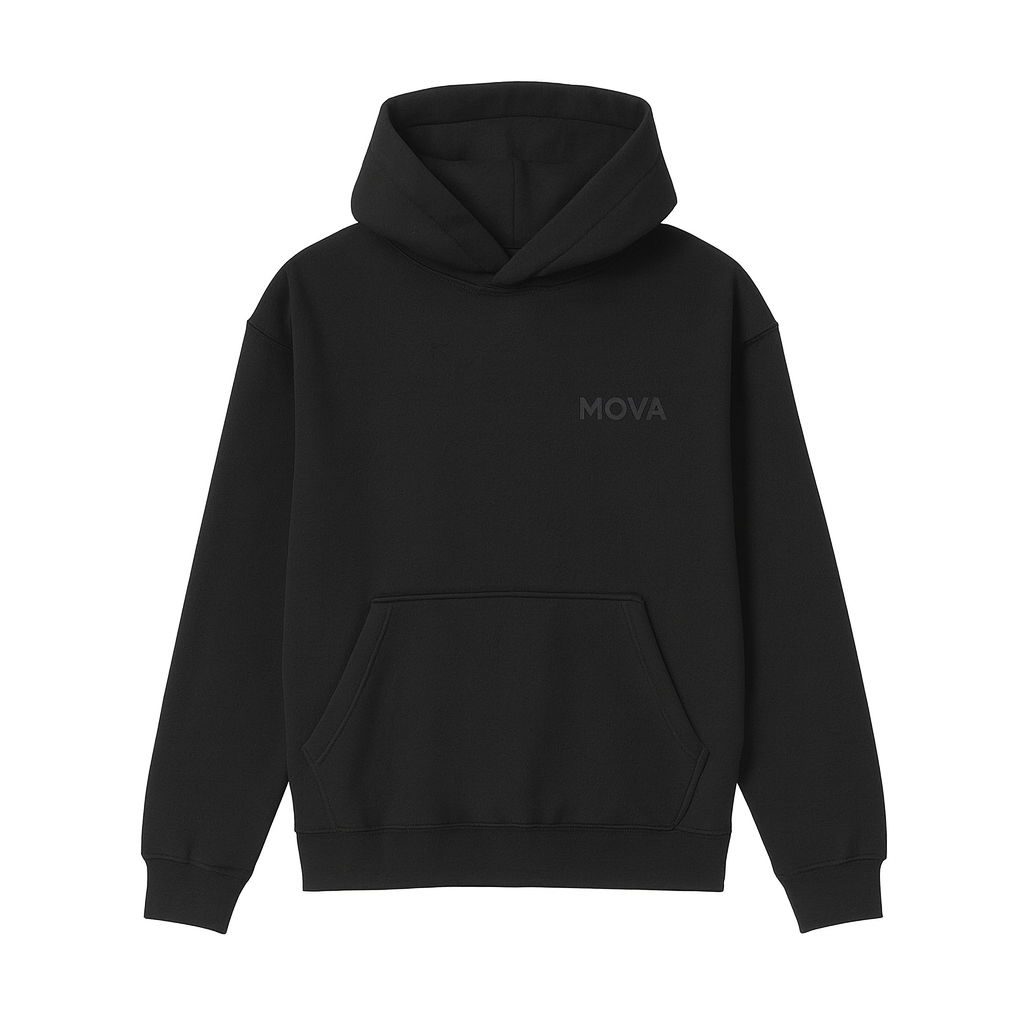 Oversized Midnight Hoodie | Black