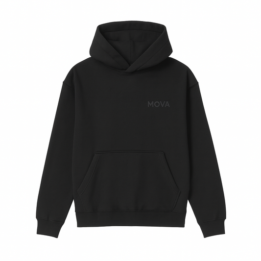 Oversized Midnight Hoodie | Black
