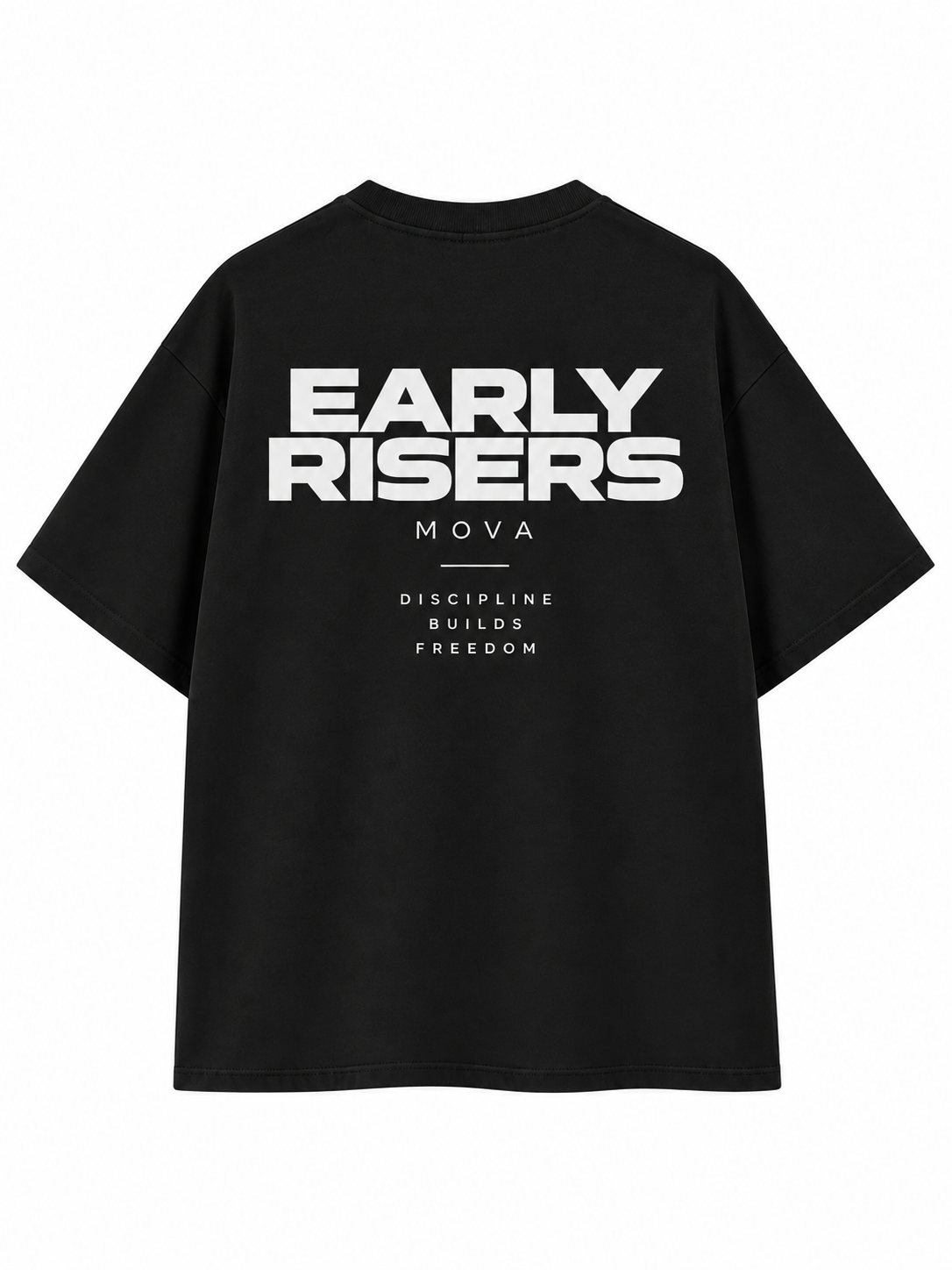 Essential Oversized T-Shirt | EARLY RISERS | Black