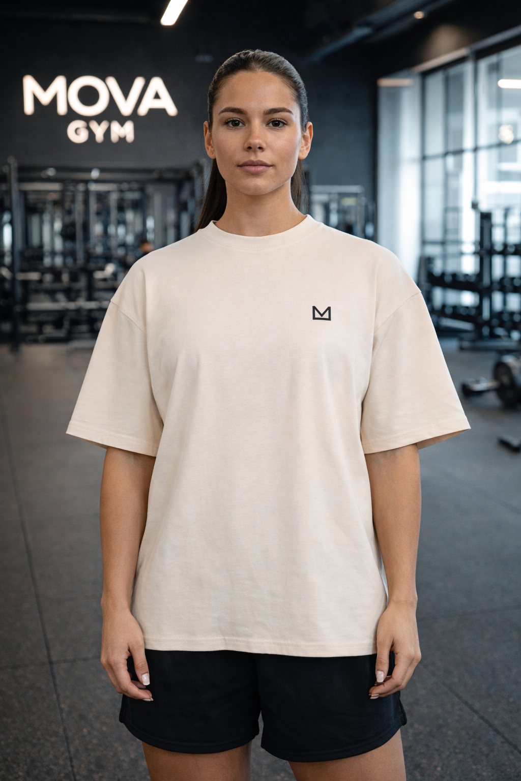 Minimal ID Oversized Boxy Tee