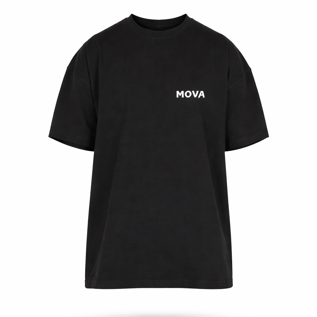 Oversized Luxury ‘WARFACE’ Tee | Black 280GSM