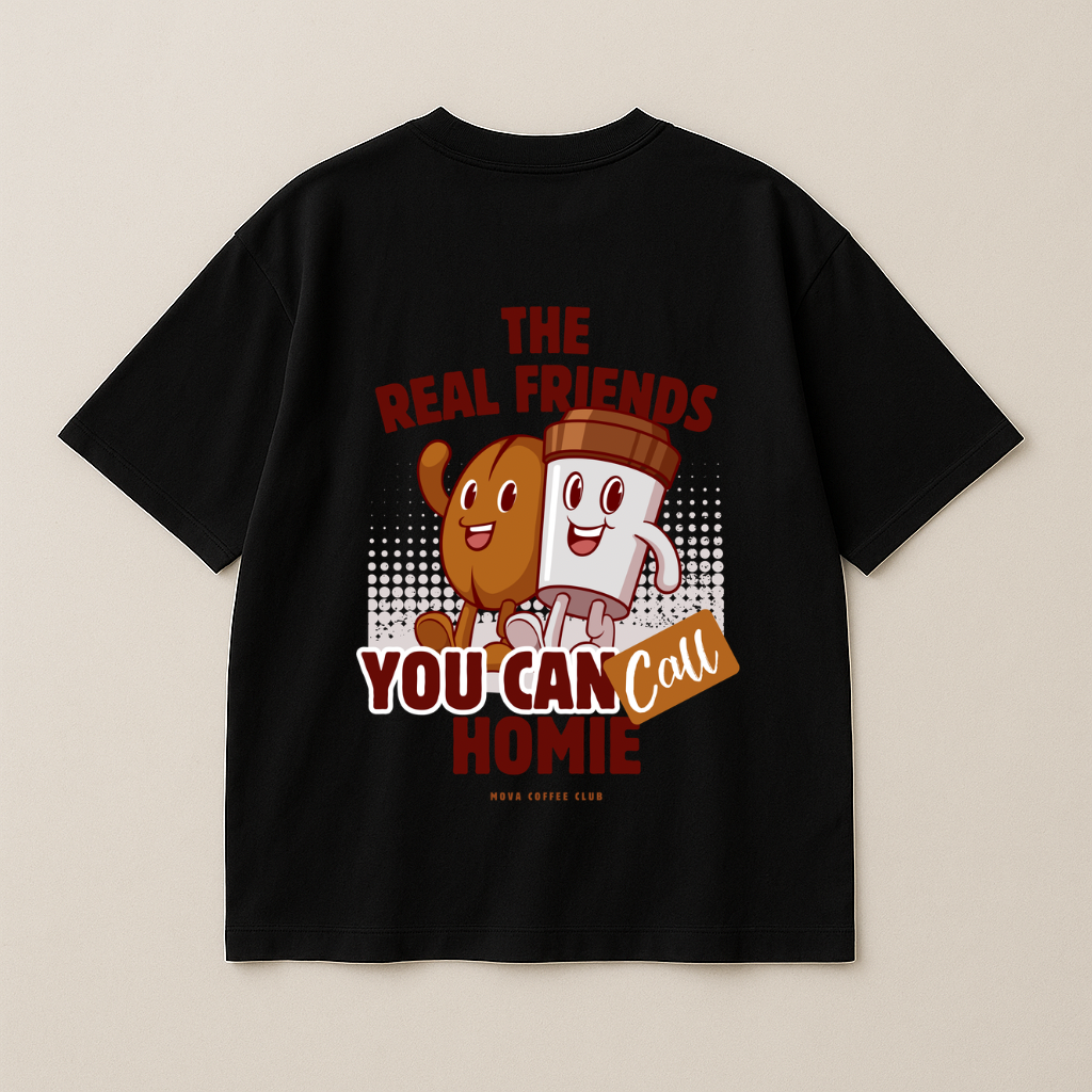 Coffee Club Oversized Tee