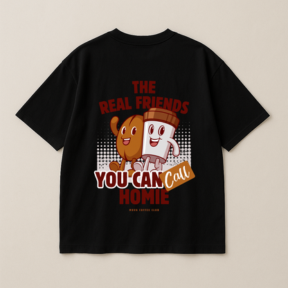 Coffee Club Oversized Tee