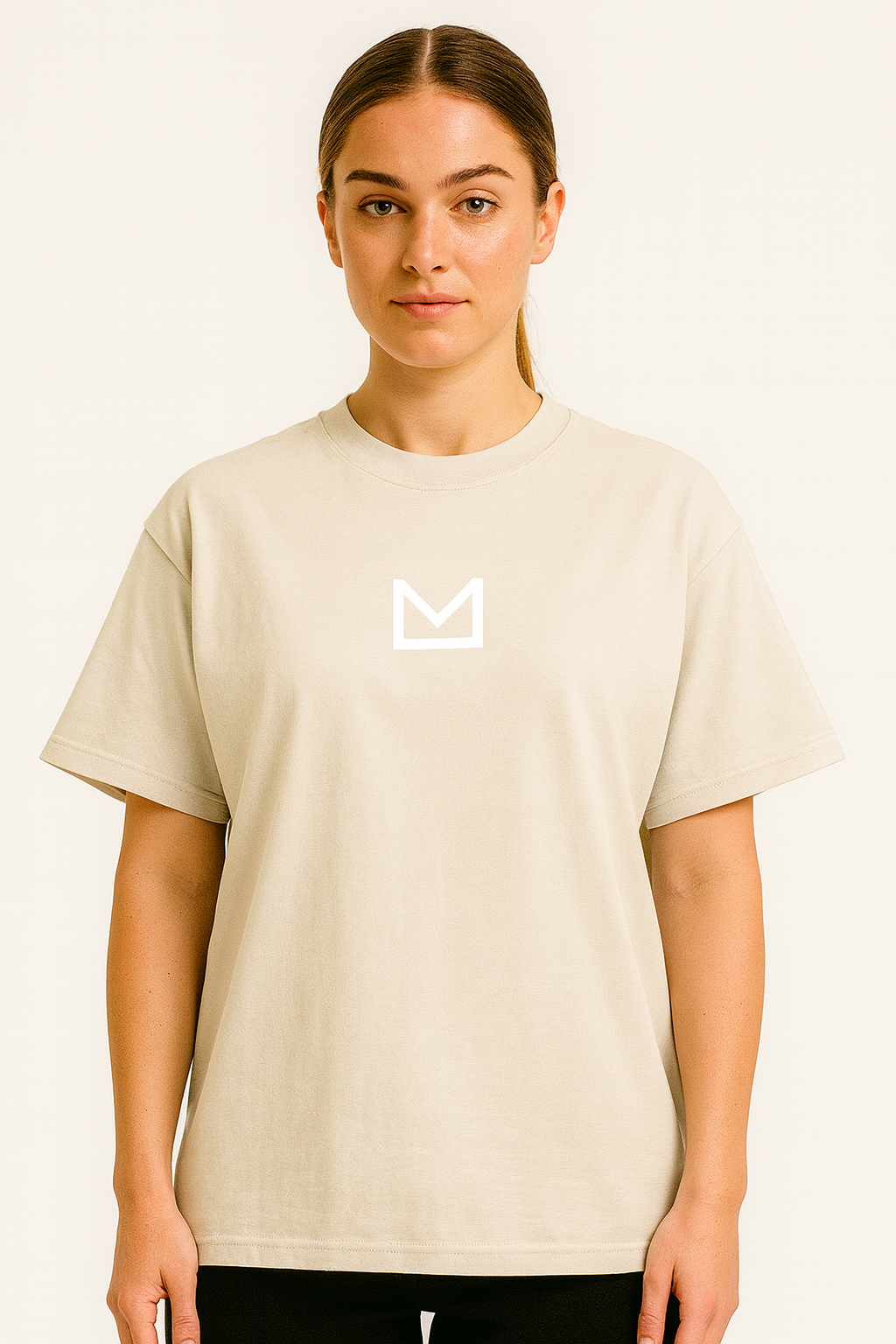 Womens Oversized Submark Tee | Off White