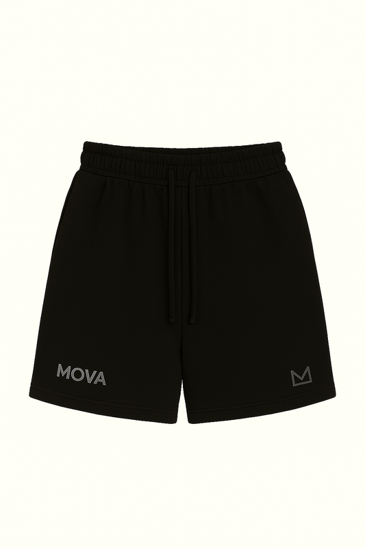 Womens Cropped Shorts | Black