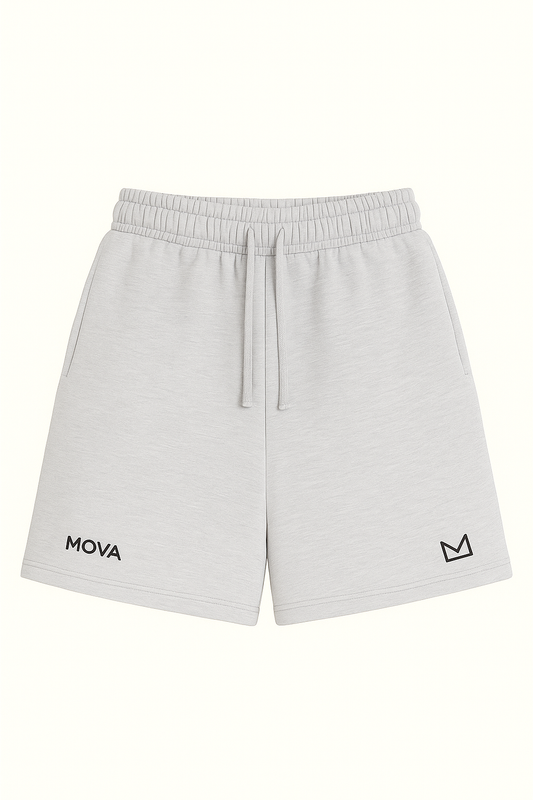 Womens Cropped Shorts | Grey