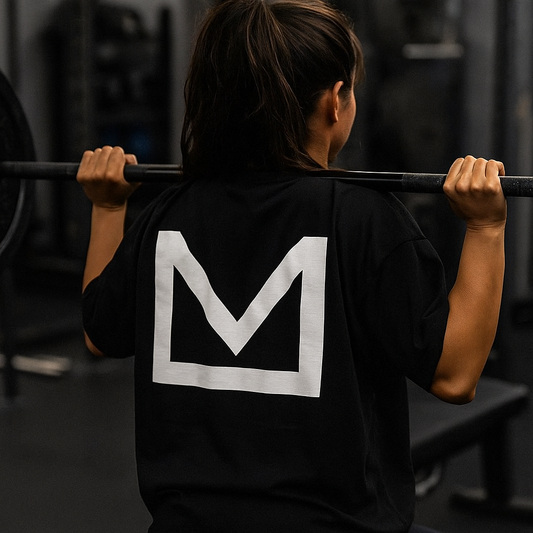 Womens Oversized Foundation Tee | Black