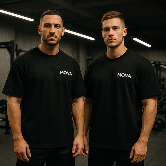 Mens Oversized Foundation Tee | Black