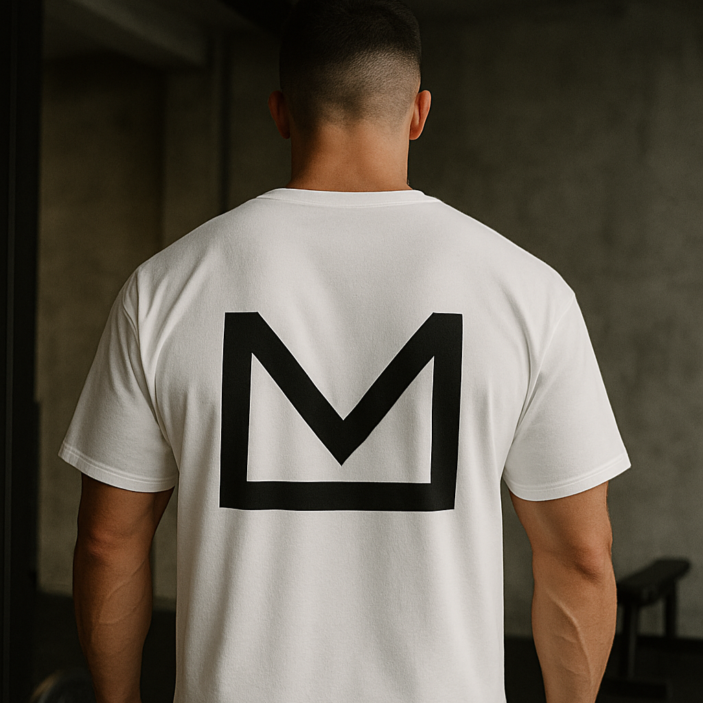 Mens Oversized Foundation Tee | White