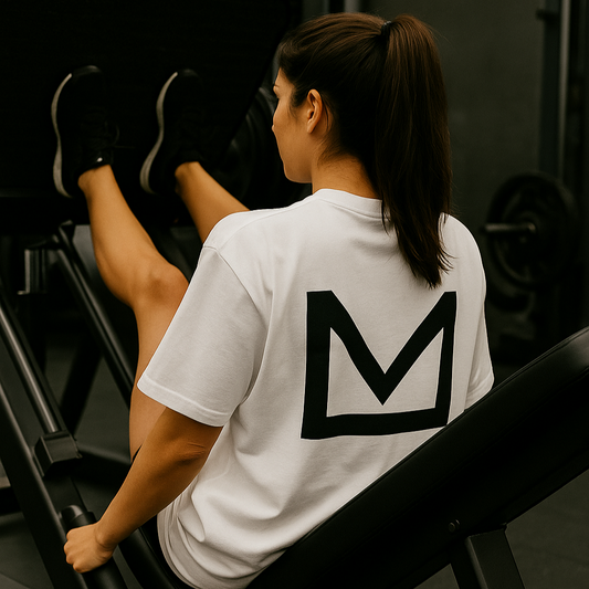 Womens Oversized Foundation Tee | White