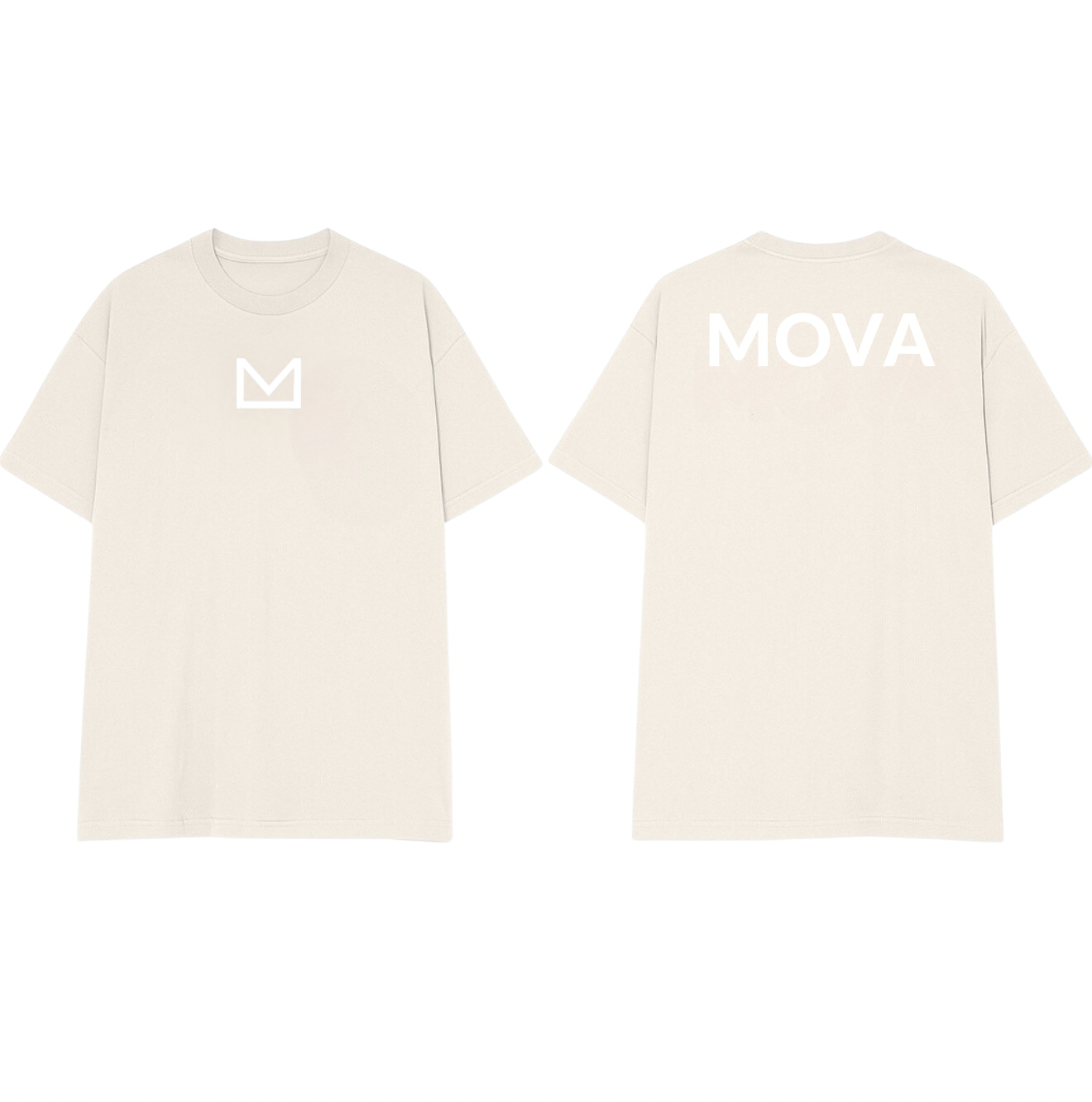 Mens Oversized Submark Tee | Off White