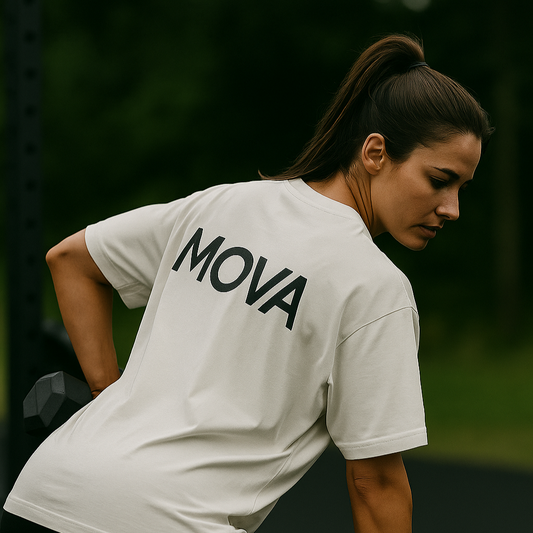 Womens Oversized Submark Tee | White